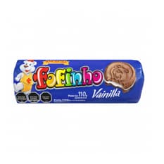 Galletas de chocolate rellenas con crema de vainilla Fofinho Ki-kakao (110 g / 3.9 oz)