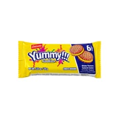 Galletas sándwich de choco rellenas de crema sabor a plátano Delizola (35 g / 1.23 oz)