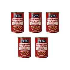 Tronchos en salsa de tomate YEYA (5 X 425 g / 15 oz)