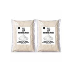 Harina de trigo Cosecha Real (2 x 1 kg / 2.2 lb)