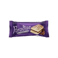 Pastelito relleno de crema de chocolate con cobertura de chocolate blanco Simsek Paradise (25 g / 0.88 oz)