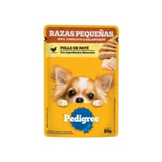 Pollo en paté para perros adultos de razas pequeñas Pedigree (85 g / 2.99 oz)