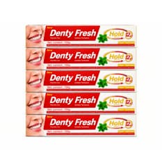 Pasta dental mentolada Denty Fresh (5 x 100 g / 3.5 oz)