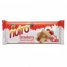 Sorbetos rellenos con crema sabor fresa Nutro (75 g / 2.65 oz)