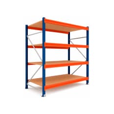 Estantería metálica de 4 niveles Estone (1 U)