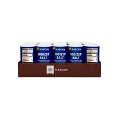 Sal yodada Marcum (12 x 737 g / 1.6 lb )