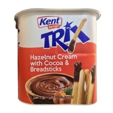Crema de avellanas con cacao y palitos de pan Kent boringer (56 g / 1.97 oz)