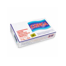 Caja de camarón sin cabeza con cáscara Conga (2 kg / 4.4 lb)