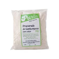 Preparado de hamburguesa con color Purita (120 g / 4.23 oz)