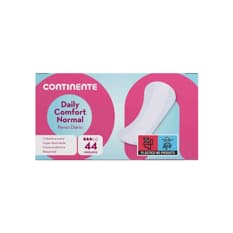Compresas diarias Comfort Normales Continente (44 U)
