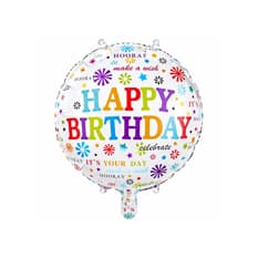 Globo Happy Birthday 18" Balloon