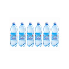Agua mineral natural con gas Sant'Anna (6 x 500 ml)