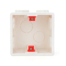 Caja de conexiones PVC - Tipo 3 - 86 x 86 mm Malu