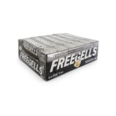 Caramelos duros sabor a mentol y eucalipto extra fuente Freegells (12 x 27.9 g)