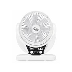 Ventilador recargable de 6" con luz LED Modelo 606 Cloud Electric