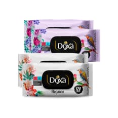 Combo de higiene #4: Toallitas húmedas Doxa Elegance + Toallitas húmedas Doxa Warmness