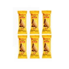 Bizcocho con relleno sabor a chocolate Bauducco (6 x 25 g)