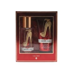 Kit de colonia y crema de mujer Red Missy G.G V.V.Love
