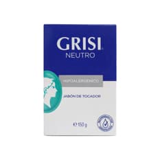 Jabón de tocador neutro hipoalergénico Grisi (150 g / 5.29 oz)