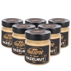 Crema de avellanas para untar Nuttime (6 x 250 g / 8.80 oz)