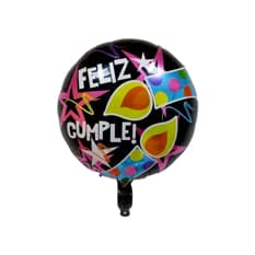 Globo de Happy Birthday y diseño de velas Ballon (18 pulgadas)