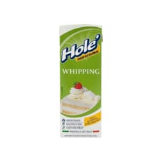 Preparado azucarado UHT para montar a base de grasas y aceites vegetales Holé Professional (1 L)
