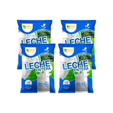 Leche entera en polvo Macro Food (4 x 1 kg / 2.2 lb)