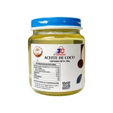 Aceite de coco Te Complazco (180 g / 6.3 oz)