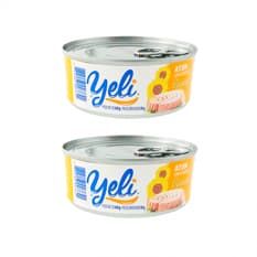 Atún lomitos con aceite de girasol Yeli (2 x 140 g / 4.9 oz)