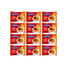 Fideos instantáneos sabor a pollo de corral Todeschini (12 x 85 g / 2.99 oz)