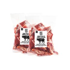 Carne de res de primera troceada Cosecha Real (2 x 1 kg / 2.2 lb)