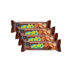 Galletas con relleno sabor chocolate Hipopó (4 x 80 g , 2.82 oz)