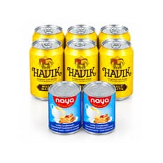 Combo malta + leche condensada