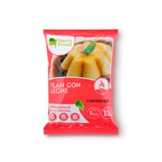 Flan con leche sabor caramelo Macro Food (1 kg / 2.2 lb)