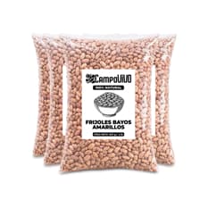 Frijoles bayos amarillos Campo Vivo (4 x 907 g / 2 lb)