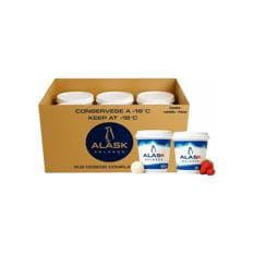 Caja de helados surtidos de vainilla y fresa Alask (12 X 400 g)
