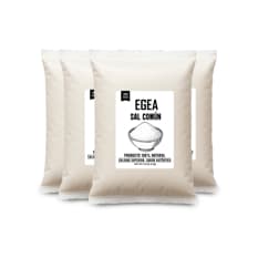 Sal común EGEA (4 x 1 kg / 2.2 lb)