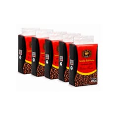 Café tostado y molido extra fuerte Santa Bárbara (5 x 250 g / 8.8 oz)