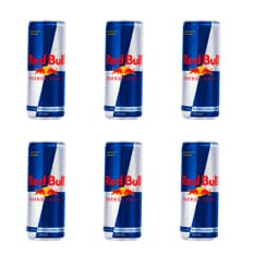 Bebida energética Red Bull (6 x 250 ml / 8.4 fl oz)