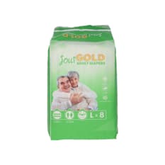 Pañales para adultos talla L Jolli Gold (8 U)