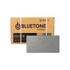 Caja de losas de cerámica acron grey matt 600 mm x 1200 mm Bluetone (2 U)