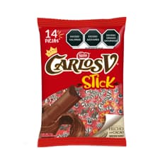 Barras de chocolate con leche Carlos V Nestlé (112 g / 3.95 oz)