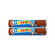 Galletas sabor chocolate rellenas sabor chocolate Luanitos (2 x 110 g / 3.8 oz)