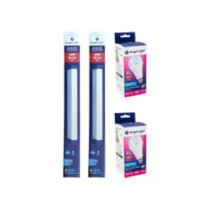 Lámpara y bombillo recargable Angell Light (4 U)