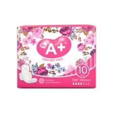 Almohadillas sanitarias íntimas con alas My A+ (10 U)