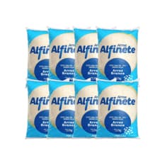 Arroz blanco Alfinete (8 x 1 kg / 2.2 lb)