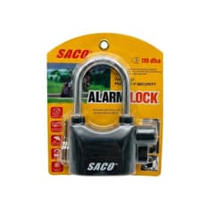 Candado de seguridad con alarma de 110 decibeles Saco 04-FR-34080
