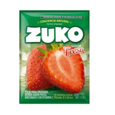 Refresco instantáneo sabor fresa Zuko (13 g)