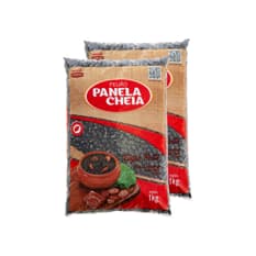 Frijol negro Panela Cheia (2 x 1 kg / 2.2 lb)