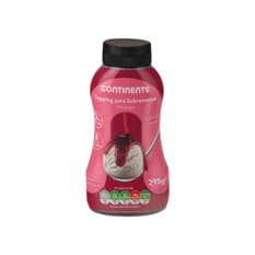 Cobertura para postres de fresa sin gluten Continente (295 g / 10.41 oz)